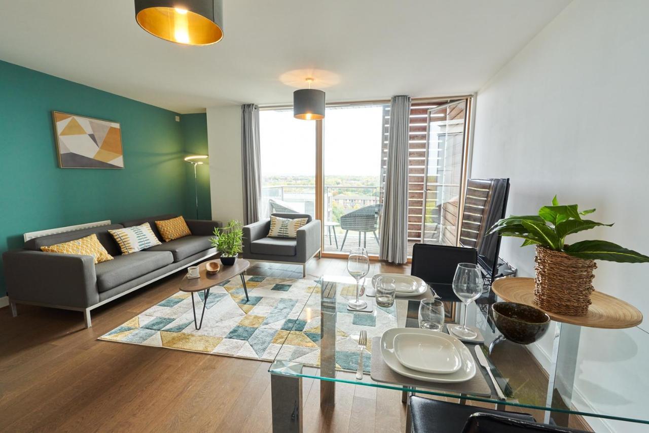 Shortstaymk Vizion Apartments, With Free Superfast Wi-Fi, Parking, Sky Sports And Movies Milton Keynes Extérieur photo