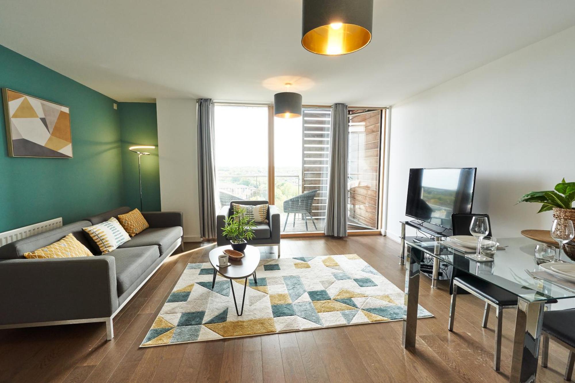 Shortstaymk Vizion Apartments, With Free Superfast Wi-Fi, Parking, Sky Sports And Movies Milton Keynes Extérieur photo
